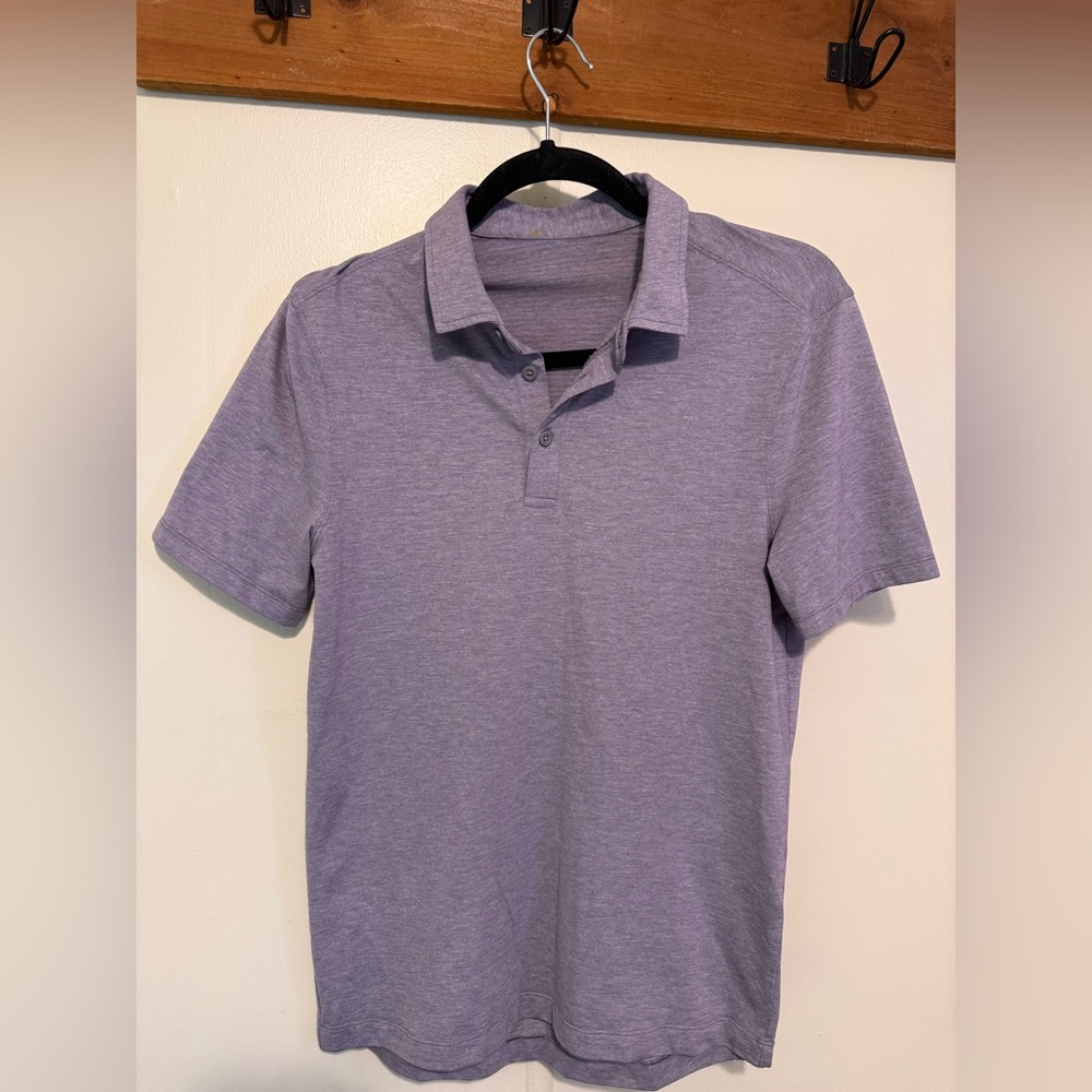 LULULEMON Men's Purple Polo Shirt